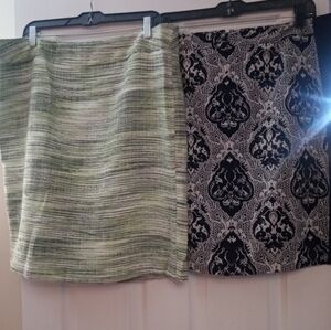 Kasper & Inc Skirts.  Lot Of 2.  Size 16/16P
